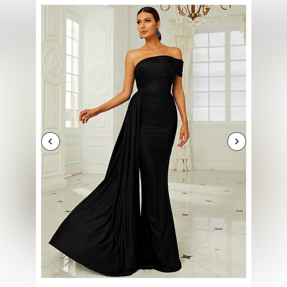 Black formal gown